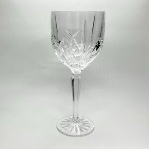 MARQUIS By WATERFORD Brookside Crystal Water Goblet 8.5" Clear Cut Stemware